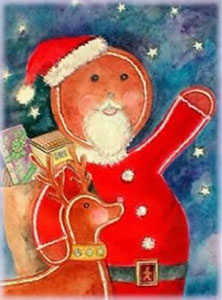 Gingerbread Santas