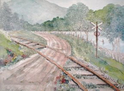 River Road and Railroad