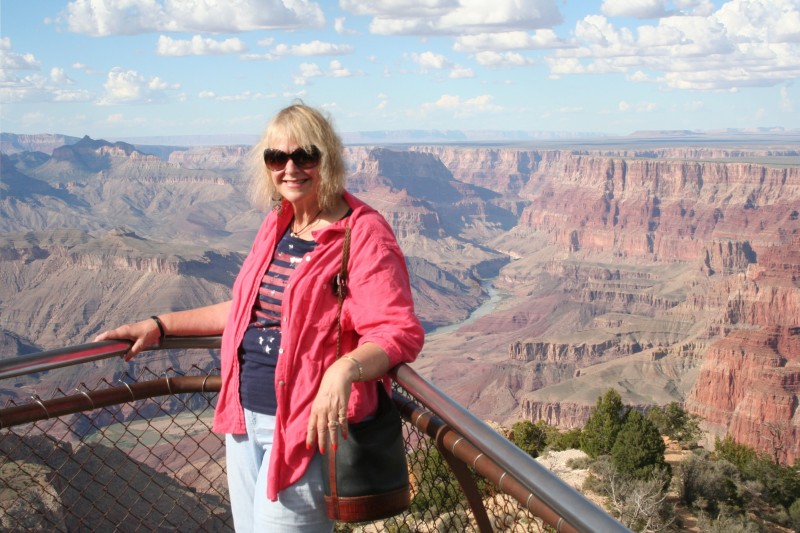Carol at Desert View