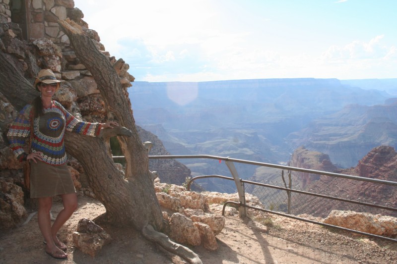 Lorie and South Rim Overlook